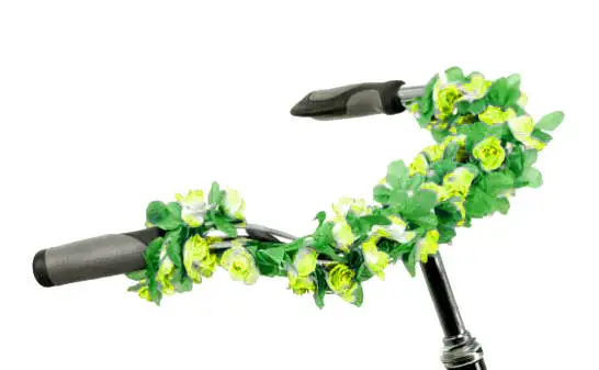 Велосипедный руль цветочное украшение велосипед ROSWHEEL красочный практичный