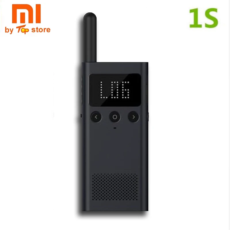 Xiaomi Mijia Smart Walkie Talkie 1S с fm-радио динамик в режиме ожидания смартфон приложение расположение поделиться быстро команда talk