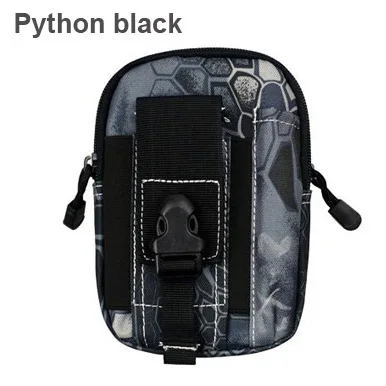 Universal Outdoor Тактические кобуры Военные Молле Hip Пояс Талия сумка Бумажник сумка кошелек Чехол для телефона с молнией для iPhone / LG / HTC - Цвет: As the picture show