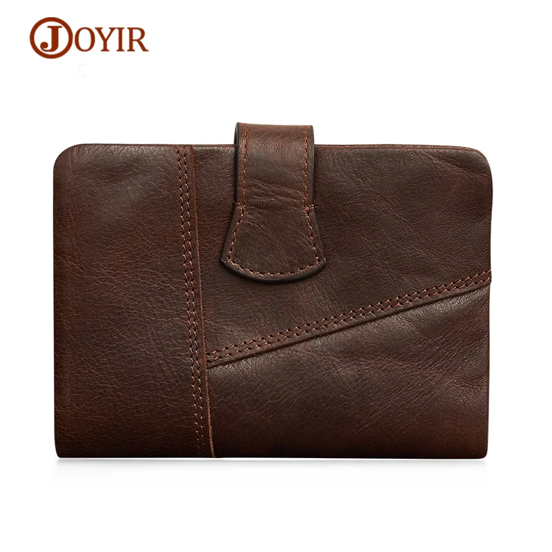 JOYIR известный бренд мужские кошельки натуральная кожа кошелек держатель для карт