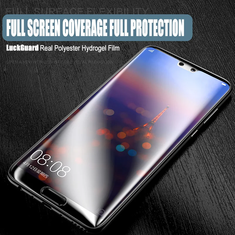 3D полное покрытие мягкая Гидрогелевая Защитная пленка для Huawei P30 P20 Pro Защита