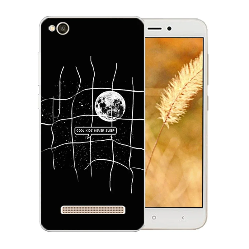 5 0 дюйма для Xiaomi Redmi 4A 4 A чехол гримаса с узором мягкий TPU Fundas Coque Shell Сумки Hongmi чехлы