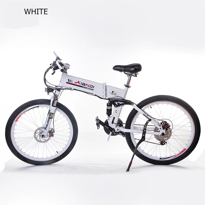 26 дюймов складной Электрический горный велосипед 48 В рама Встроенная литиевая