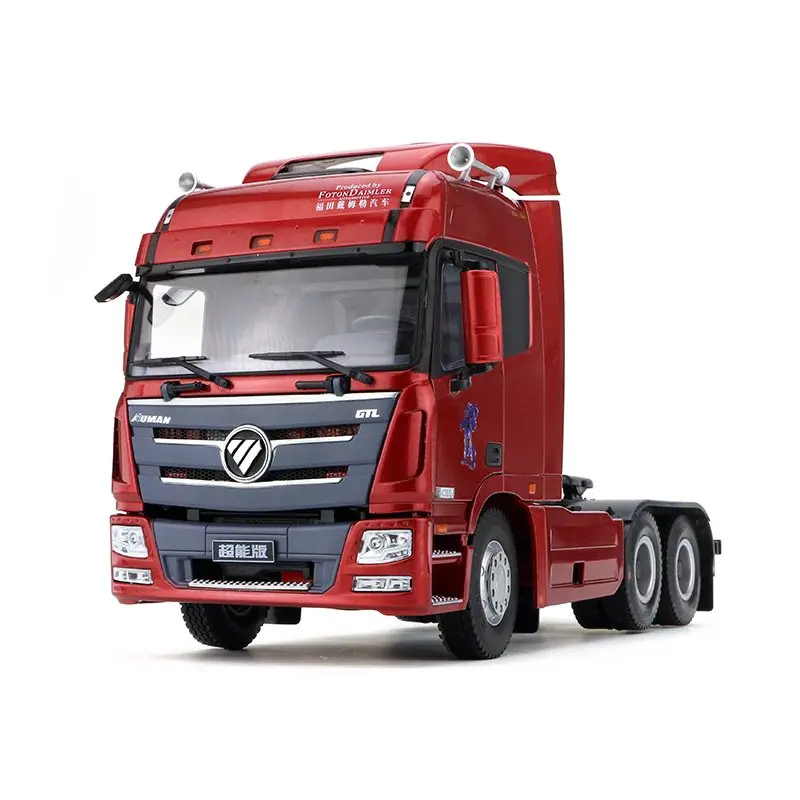Коллекционная модель из сплава в подарок масштаб 1:24 Foton Dailmer Auman GTL литая