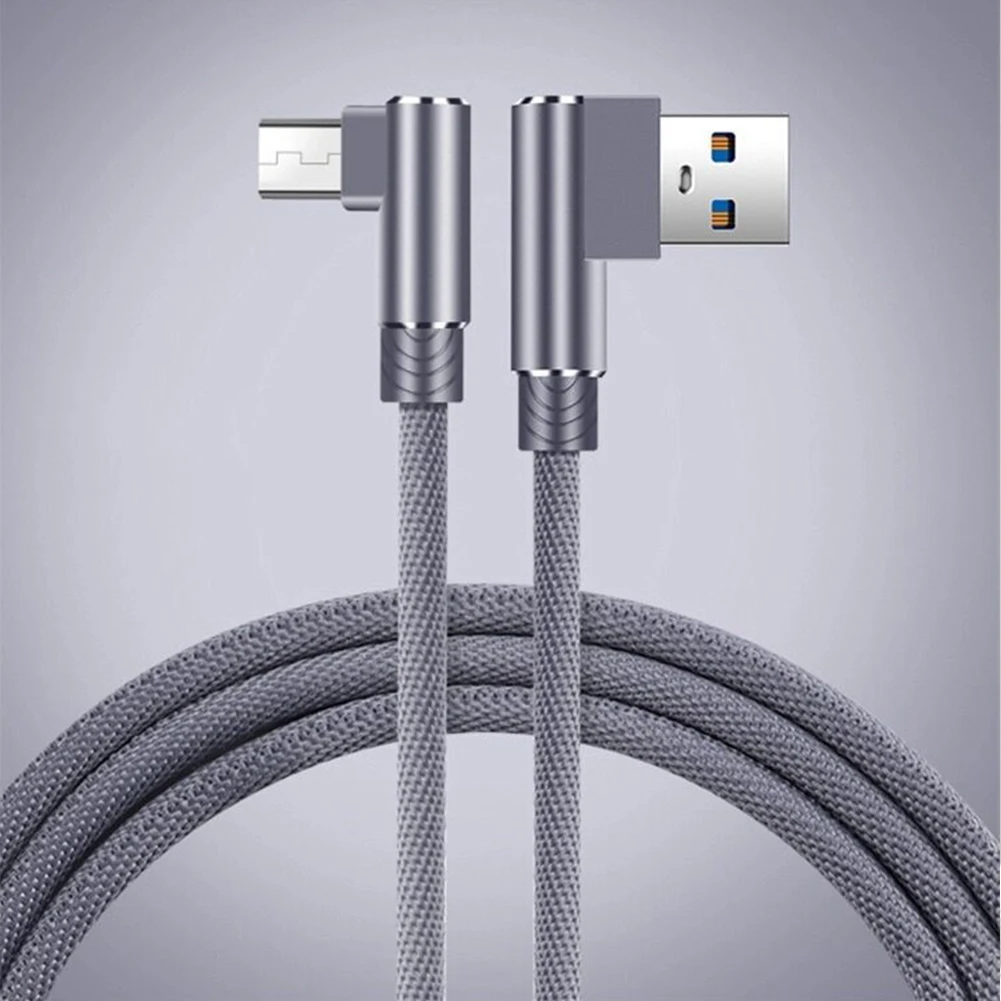 Кабель для быстрой зарядки Samsung и Xiaomi с прямым углом Type C Micro USB USB|Шлейфы мобильных