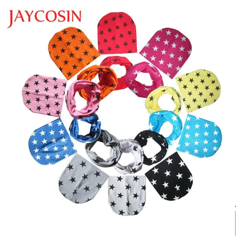 JAYCOSIN/Новый дизайн милый детский комплект с шапкой повседневный со звездами