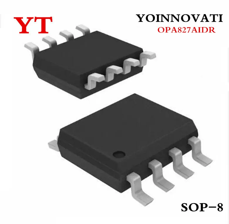 5 шт./лот OPA827AIDR OPA827AID OPA827 OPAMP JFET 22 МГц SOP-8 IC.