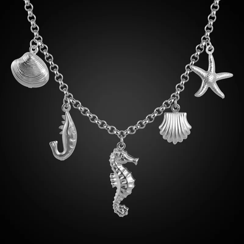 New Jewelry Stainless Steel Fashion Women's Marine Style Necklace | Украшения и аксессуары