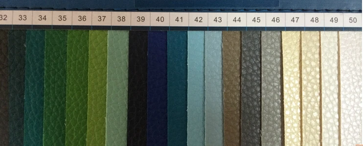 Толще ПВХ галька зернистая кожа носимая и водонепроницаемая кожаная ткань для