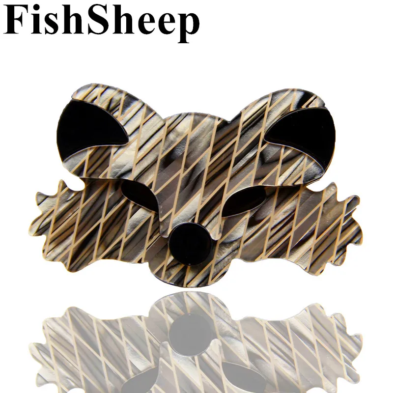 Эмалированная акриловая винтажная Женская и мужская брошь в виде лисы милые