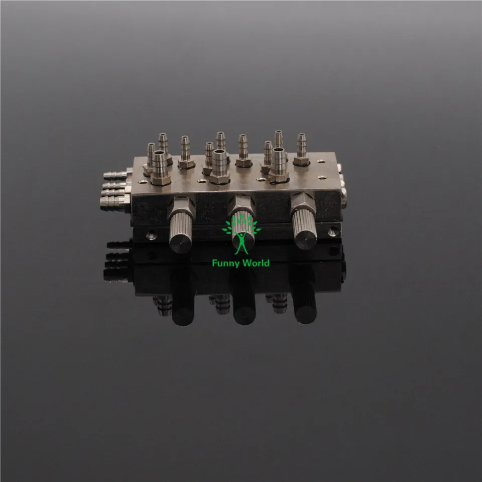 3 в 1 стоматологический клапан управления стул воздуха/воды мембранный | Красота и