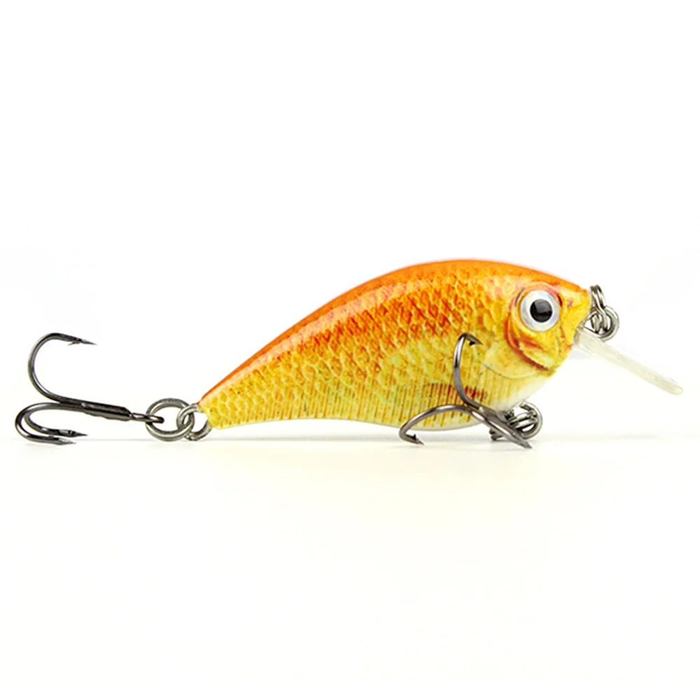 5 Цвет 2." /6.4 г Небольшой Бионический Crankbait Realistice Реалистичного Рыболовную Приманку Наживки Классический Текстура Воблер Снасти песка HML08 - Цвет: A