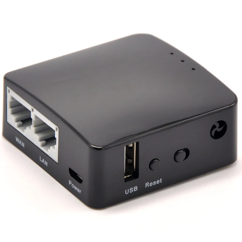 Wi Fi роутер GL.iNet QCA9531 беспроводной мини с функцией OPENWRT 300 Мбит/с 16 Мб ПЗУ/128