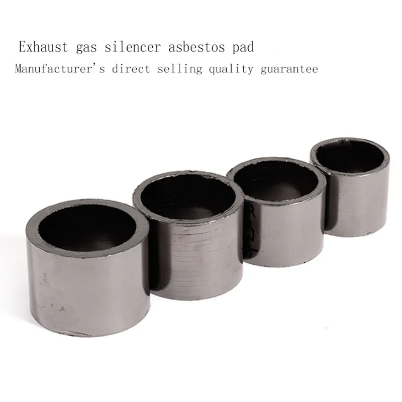 TKOSM 35mm 42mm 45mm 48mm Exhaust Pipe Graphite Gasket to Muffler Silencer Connector Motorcycle Dirt Pit Bike Accessories | Автомобили и