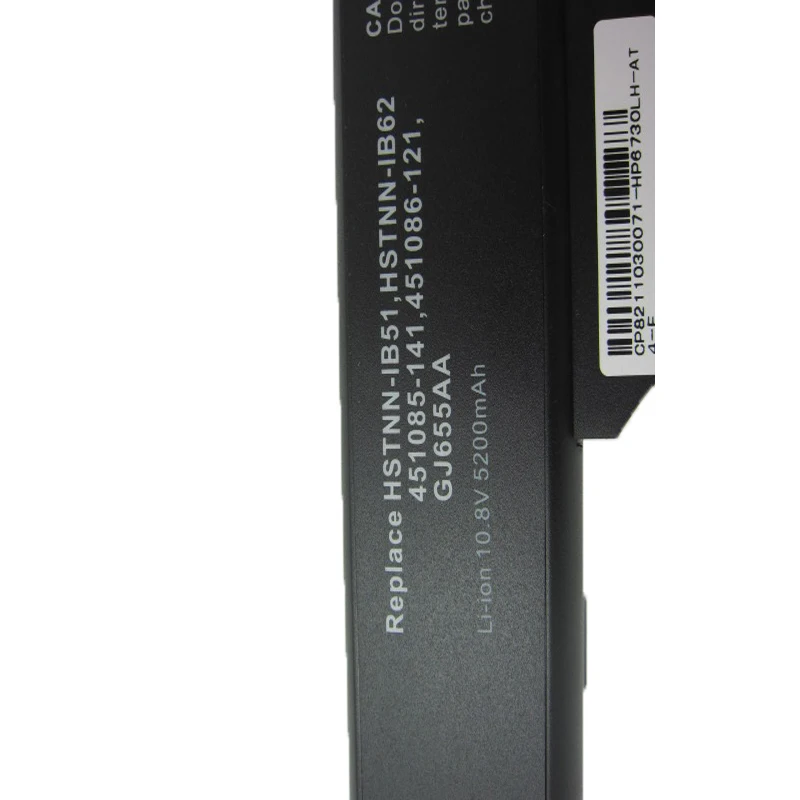 HSW Аккумулятор для ноутбука HP Compaq 510 511 610 6720s 6730S 6735S 6820S 6830S 6730s CT 500764-001 аккумулятор