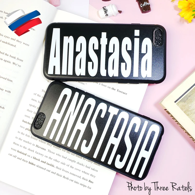 Настя имя Номинальная Пользовательские Дизайн чехол для телефона Xiaomi Redmi Note 5 6 7 Pro