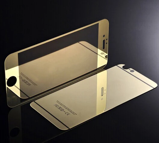 Передняя + задняя Гальваническое зеркальное Закаленное стекло Защитная пленка