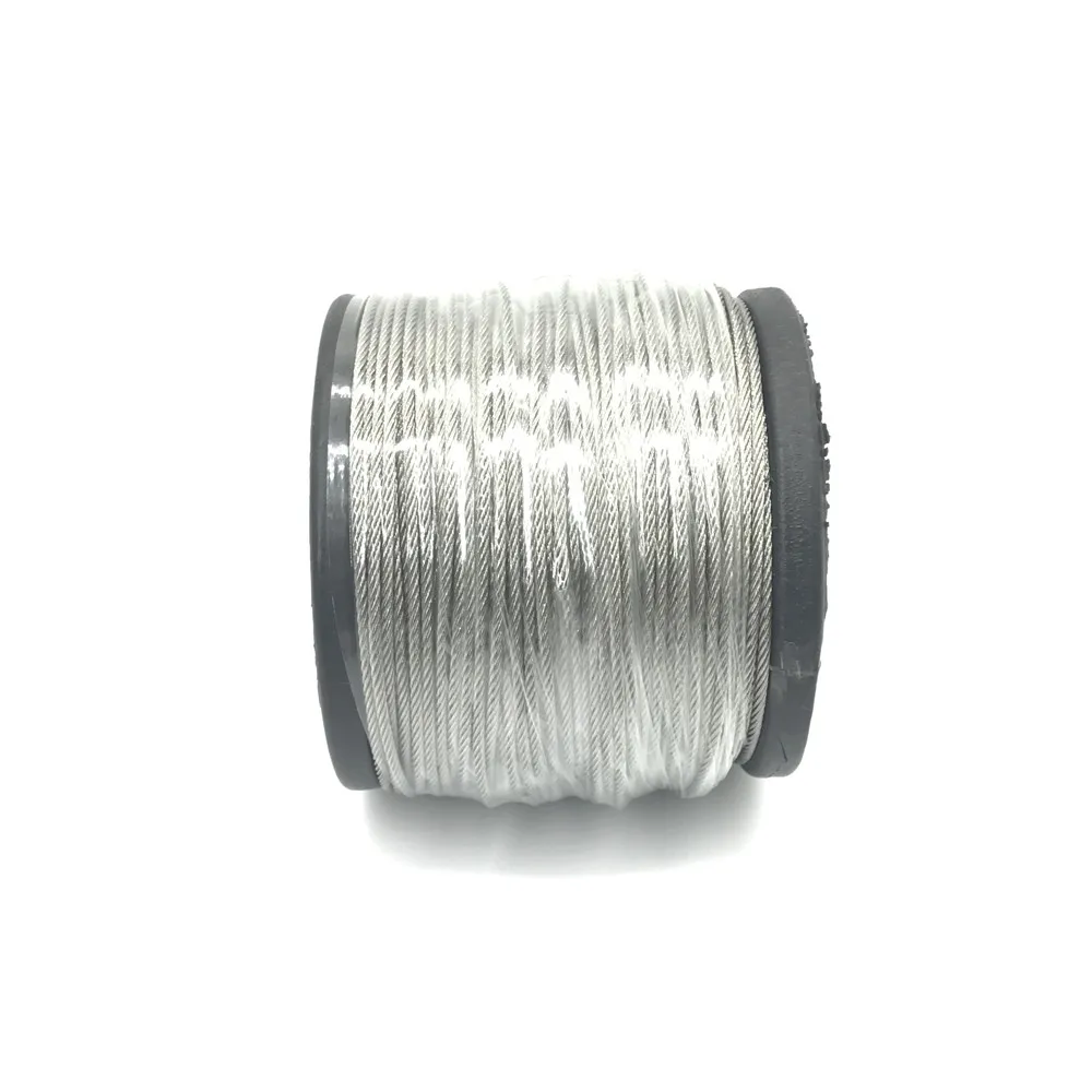 100 м/лот 2 мм высокопрочный трос из нержавеющей стали диаметр растяжения 7x7