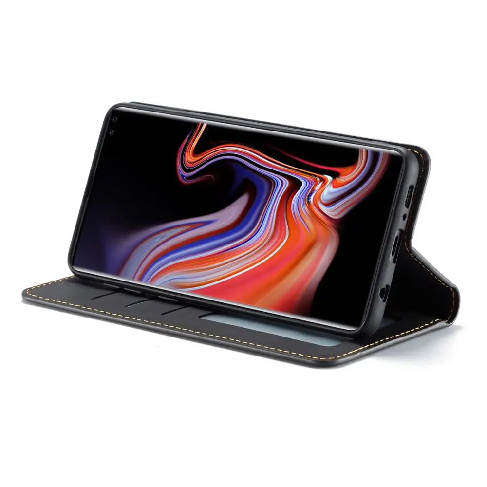 Роскошные винтажные Кожаные чехлы LOVECOM для samsung Galaxy A50 A70 A30 A40 A60 S10e S10 S9 S8 J4 J6 Plus Магнитный чехол-бумажник