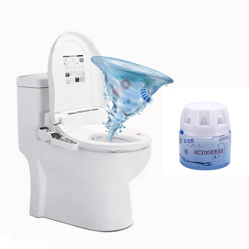 Синий средства для чистки туалетов очиститель туалета Антибактериальный аромат