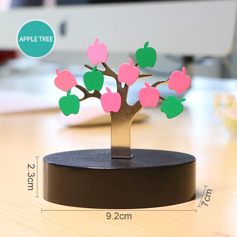 Apple Tree Домашний декоративный магнит, металлические шарики, игрушка для снятия давления, железные украшения, аксессуары для украшения дома, сменные игрушки CLBJ - Цвет: Apple Tree