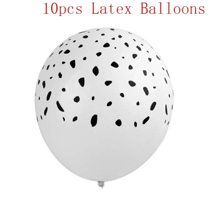 10pc latex balloon 4 Джунгли вечерние воздушные шары из фольги в виде животного зоопарк животное джунгли тематическая вечеринка на день рождения декоративные детские игрушки шары сафари животные вечерние Декор - Цвет: 10pc latex balloon 4