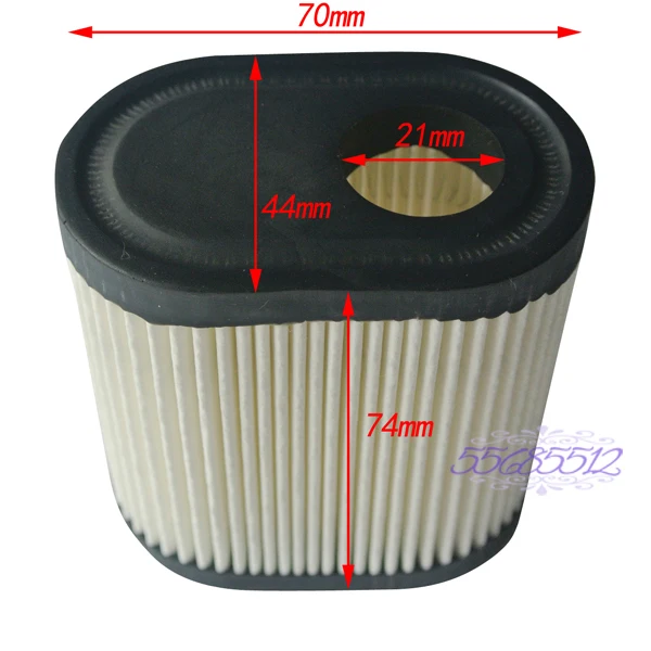 

Air Filter Fit Tecumseh LEV100 LEV115 OVRM65 OVRM120 5.5 HP Lawnmower Parts