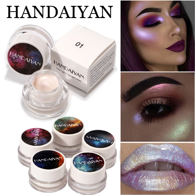 

Highlighter Makeup Brighten Bronzers Eyeshadow Palette Face Contour Shimmer Lasting Highlight Korean Cosmetics Maquillaje