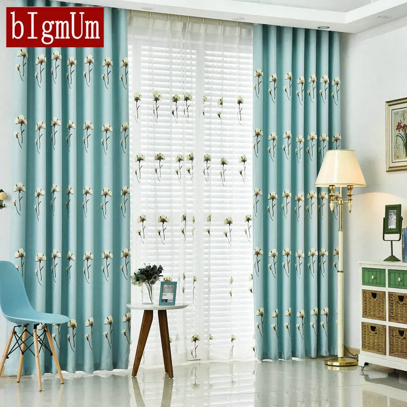 Современный Одуванчик с цветочным узором оконные шторы s льняные для гостиной