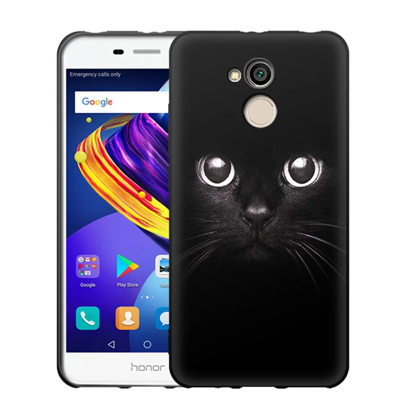 EiiMoo Case For Honor 6C Pro Jmm-L22 5.2&quot Cover 6 C Cartoon Paint Soft Tpu Silicone Back | Мобильные телефоны и