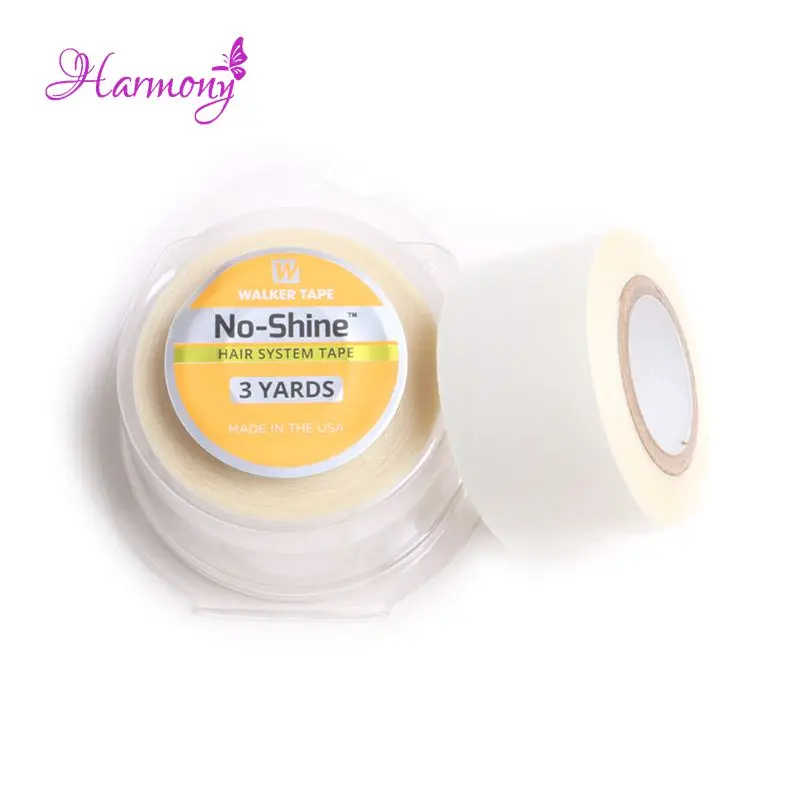 

2rolls 2.5cm*3 yards WALKER no shine hair system tape double side adhesive tape for hair extension/lace wig/ toupee