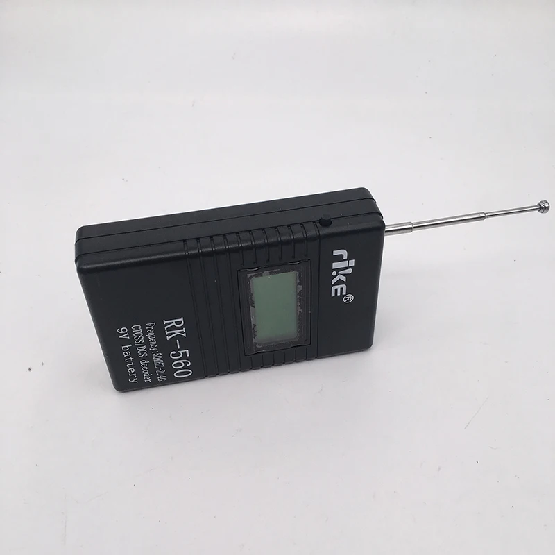 Портативный ручной счетчик частоты RK560 50MHz-2.4 ГГц DCS CTCSS радиотестирование |