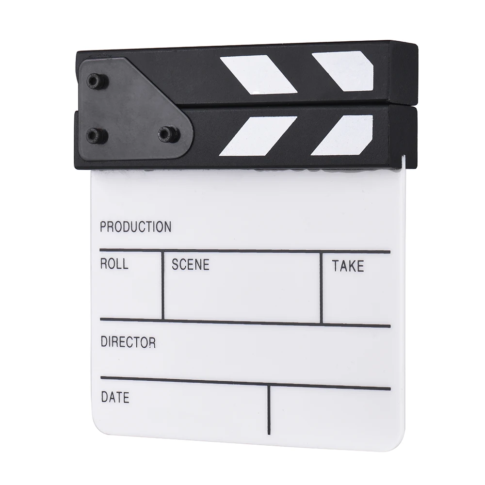 Andoer ClapperBoard компактный размер акриловая пленка Clapboard сухое стирание ТВ