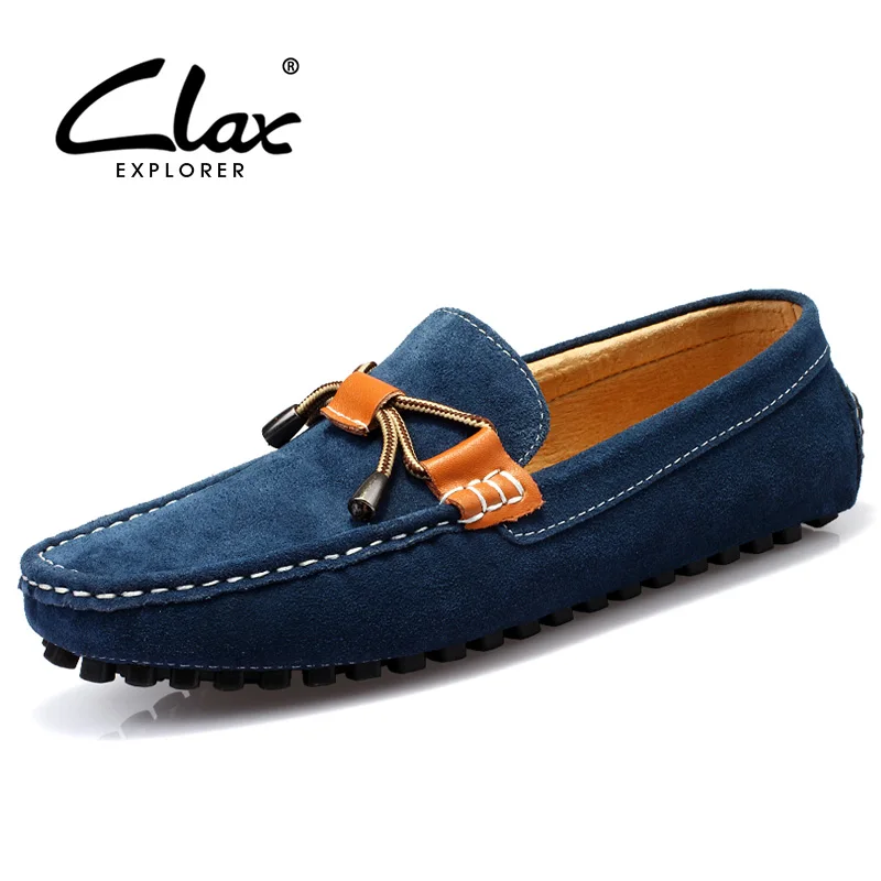 Clax Модная Мужская обувь лето-осень британский стиль Лоферы для женщин Для мужчин