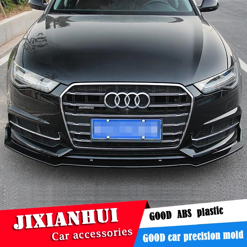 Для Audi A6 Body kit спойлер- для Audi A6 ABS задний спойлер передний бампер диффузор защитные бамперы