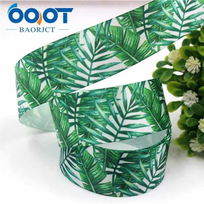 4 OOOT BAORJCT 179231, фрукты мультфильм атласные ленты, 25 мм, 10 ярдов лента для шитья, DIY головной убор аксессуары ручной работы материал - Цвет: 4