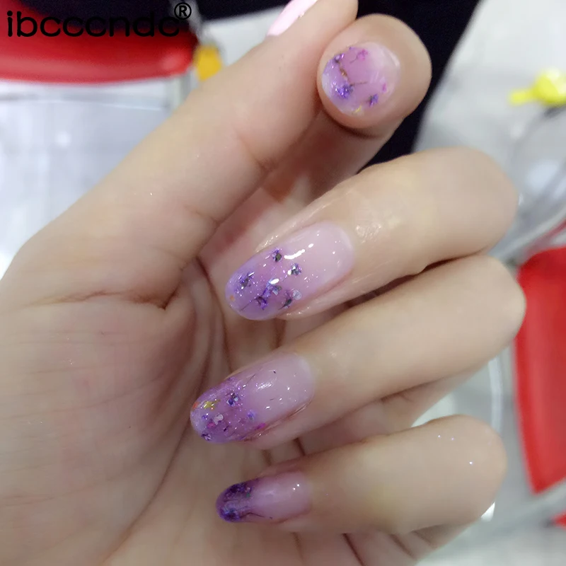 Ibcccndc 5 мл цветок гель лак для ногтей фея серии УФ база верхнее покрытие дизайн
