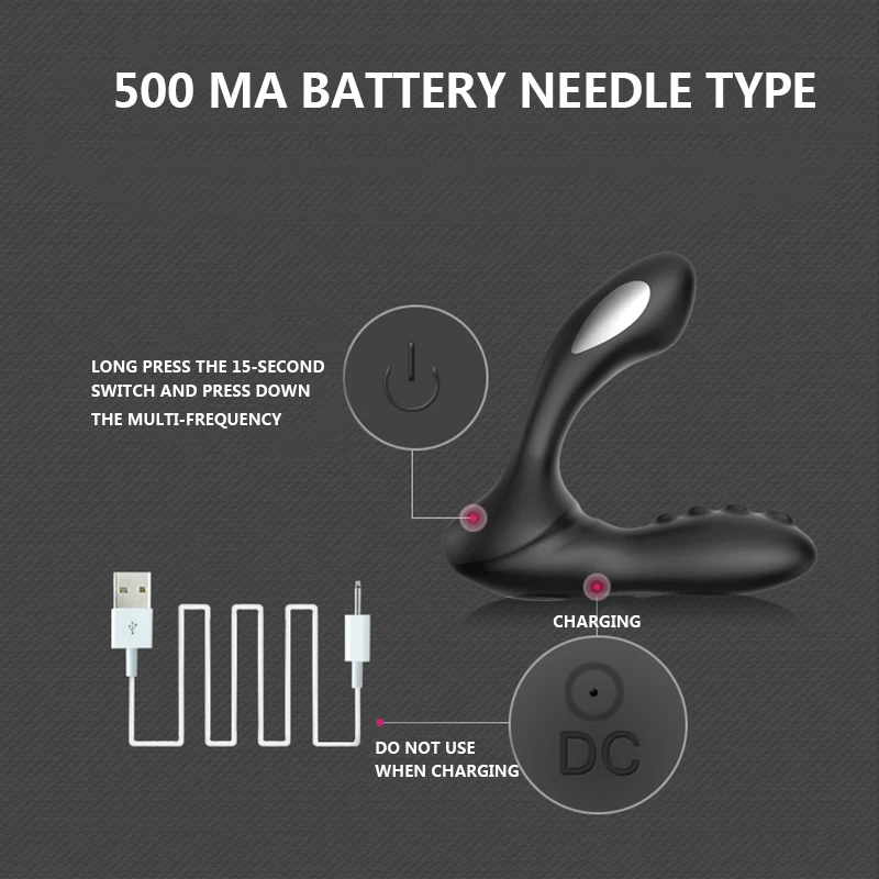 Анальные секс игрушки для мужчин Анальная пробка вибратор 10 скоростей массаж