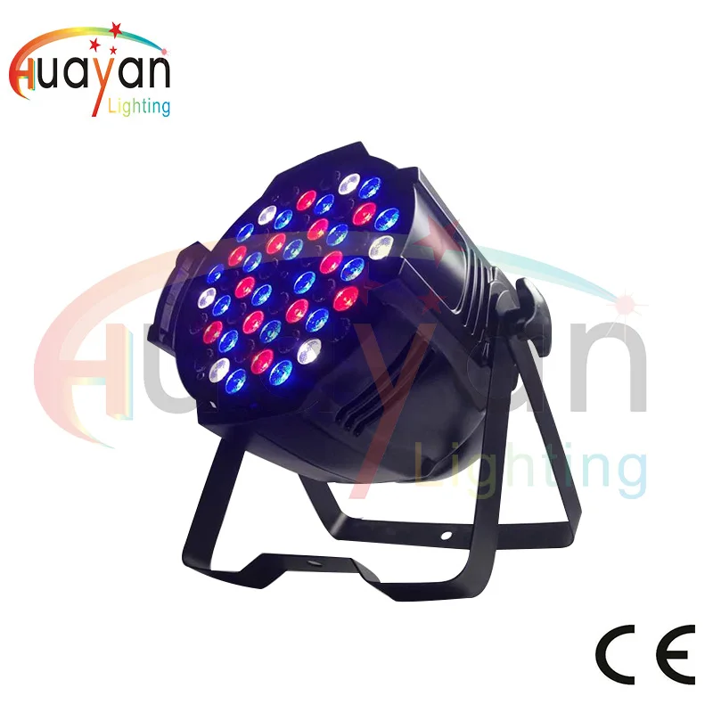 Недорогой Светодиодный прожектор 54*3W RGBW Par64 сценический DJ DMX512 для помещений и