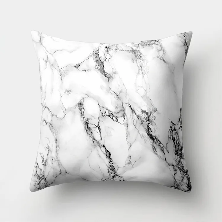 

WINLIFE Geometric Pillow Case 45x45cm Marble Texture Throw Pillow Cover for Home Decor Pillowcase