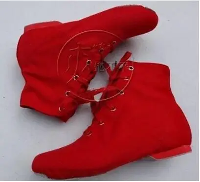 Ботинки для джазовых танцев Женская обувь в современном стиле парусиновые