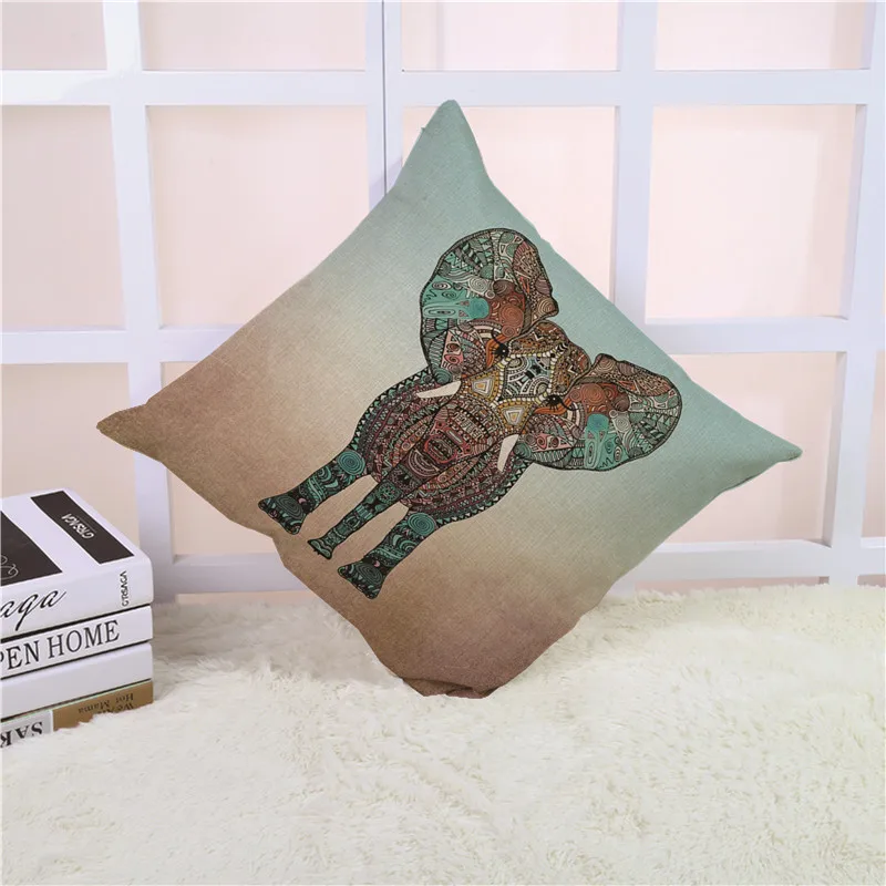 Предметы домашнего обихода наволочка Новый стиль слон модная иллюстрация