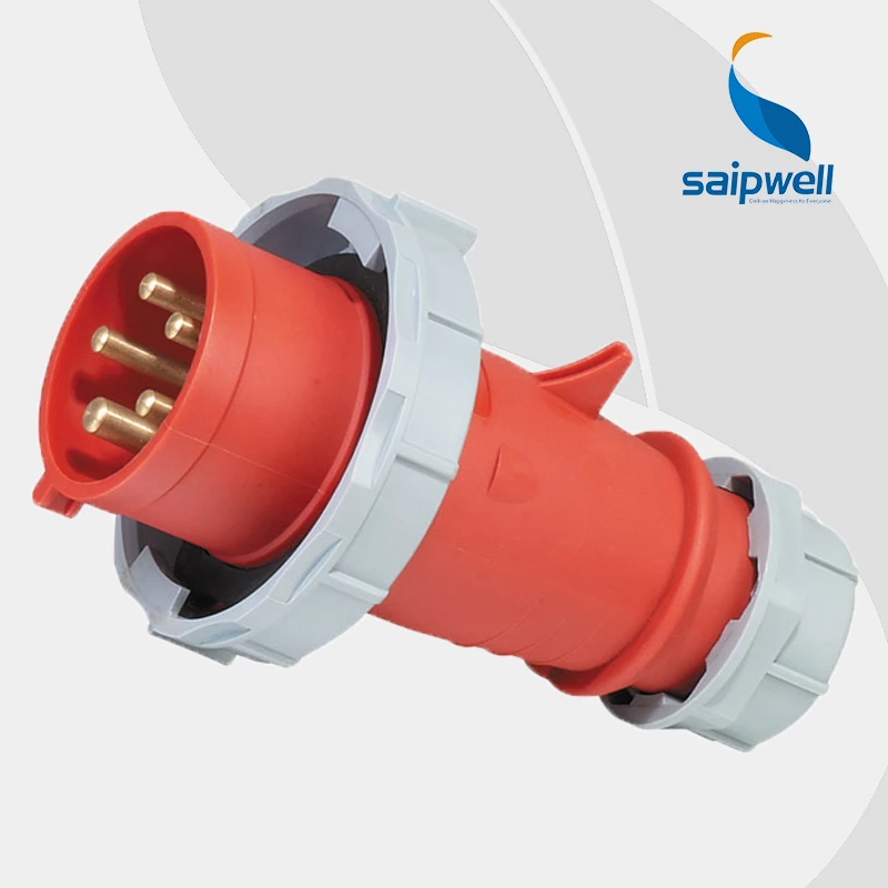 32A 400V 5P (3P + N E) cee 32 amp промышленный генератор розетка EN/IEC 60309-2 4-контактный силовой