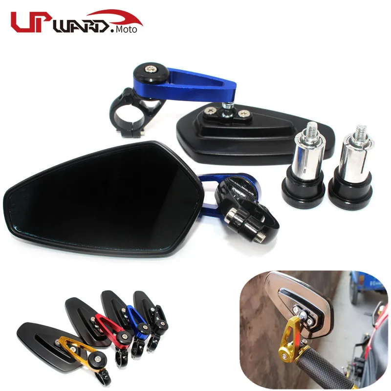 

For SUZUKI GSR400 GSR600 GSR750 GSR 400 600 750 SV650 /S SV1000 Motorcycle 22mm 7/8"Handle Bar Grips End Rearview Side Mirrors
