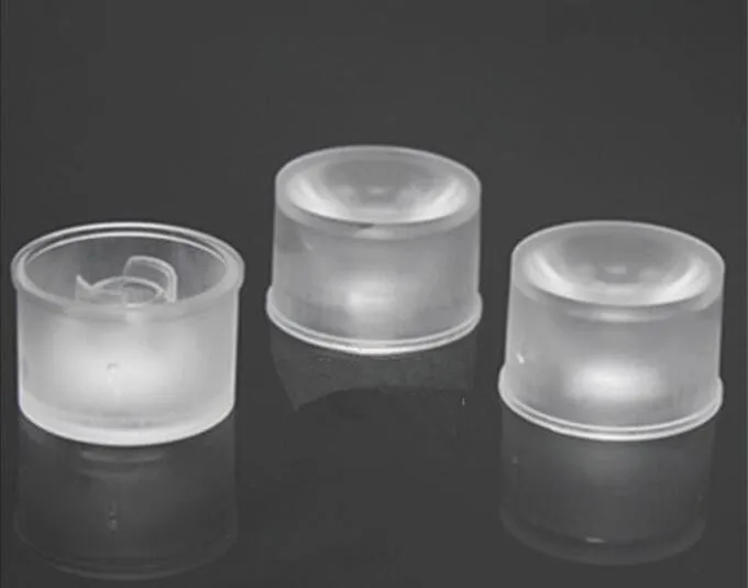 

#OVH-21.8 High quality Waterproof Led Lens, 60 degree, Diameter: 21.8mm, Plano and grinding surface, PMMA materials