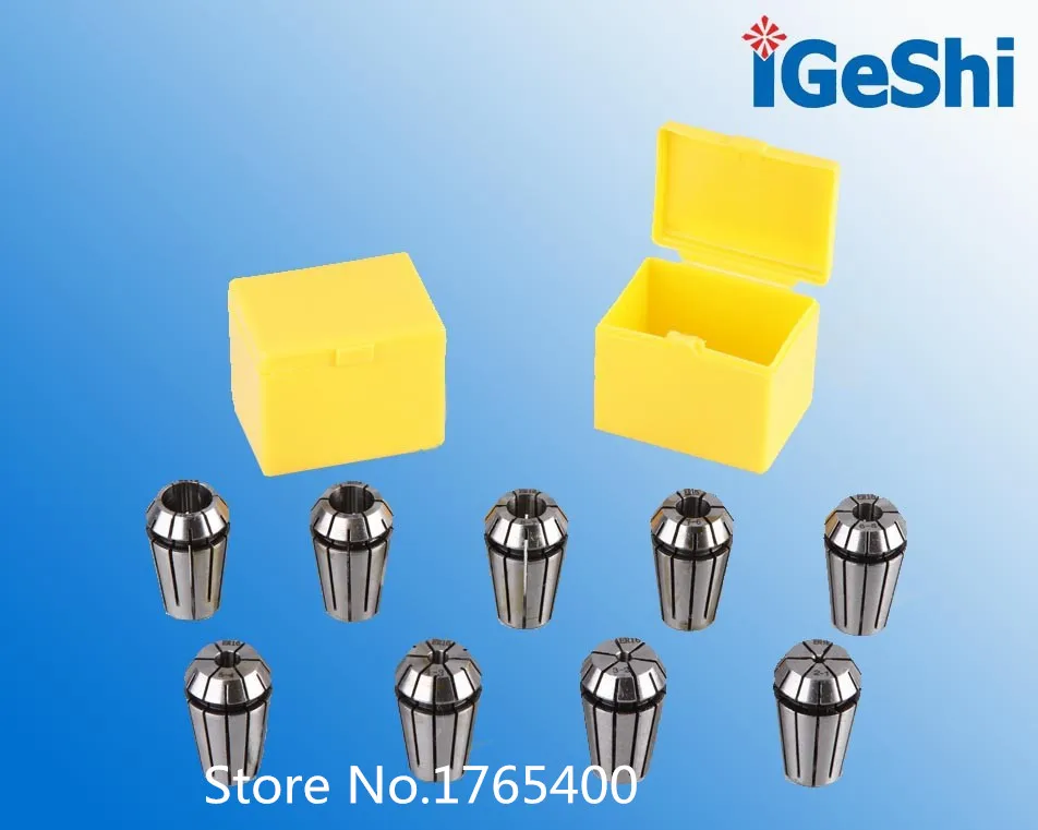 Набор цанг ER16 9 шт. диапазон от 2 мм до 10 0 005 008 мм|er16 collet|er16 collet setcollet set |