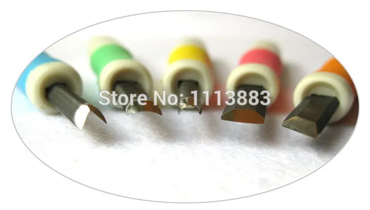 5 шт./компл. Премиум Японский Сталь режущая головка резьба по дереву долотом ящик