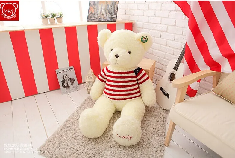 Около 47 дюймов искусственная плюшевая игрушка флаг США кукла мишка тедди