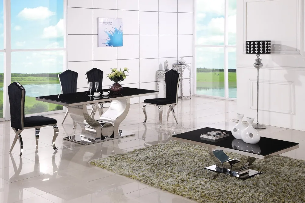 Набор мраморных обеденных столов набор 6 стульев|dining table and chair|dining tablemodern dining |