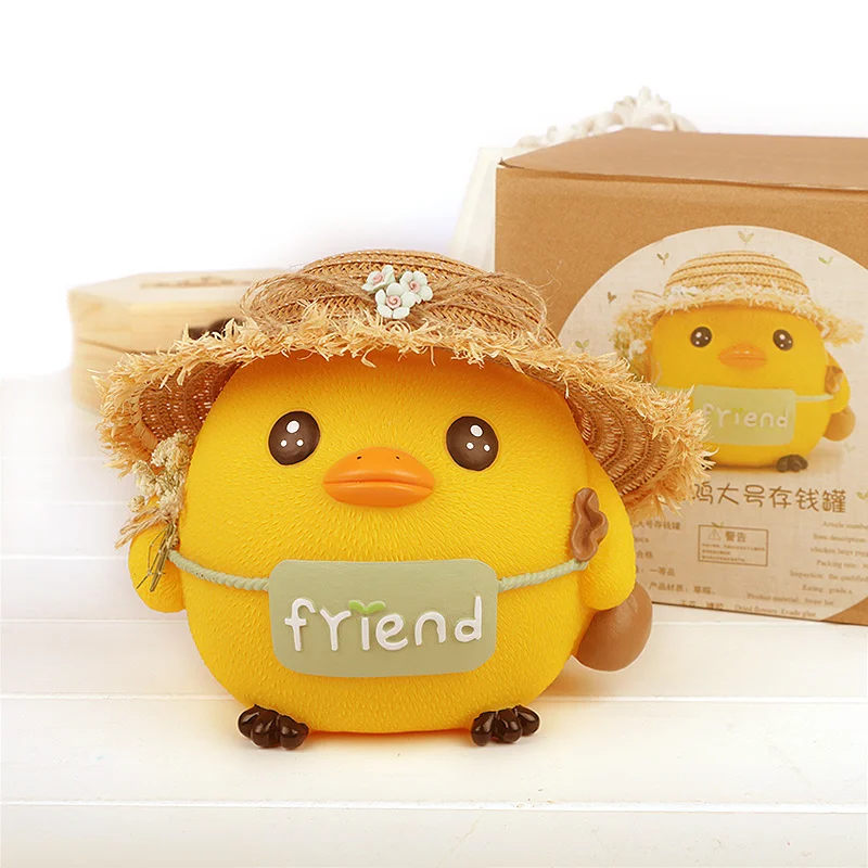 Детская куриная копилка креативная большая милая анти-осенняя персональная для
